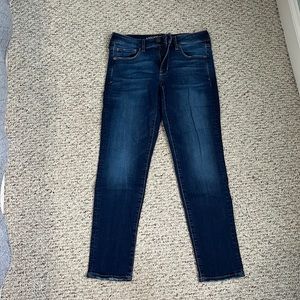 American Eagle Outfitters super stretch skinny dark wash jeans